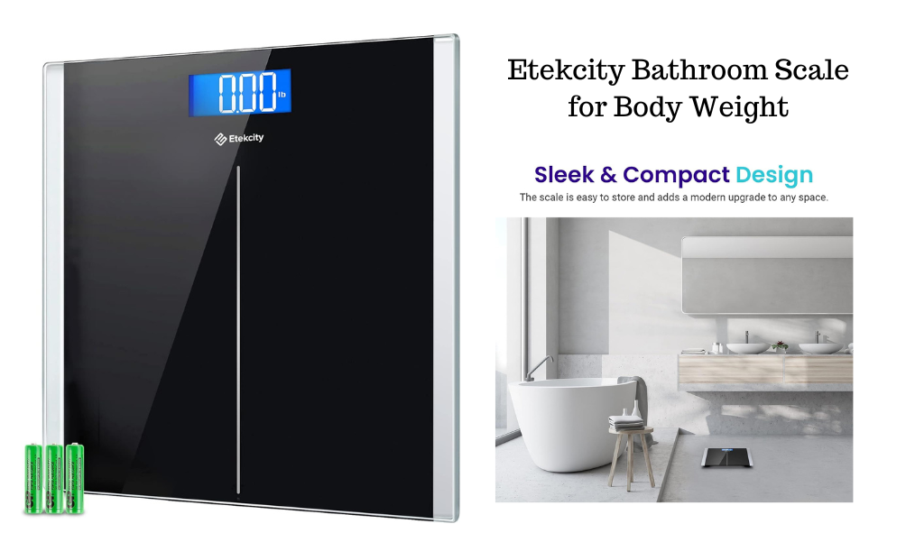 Etekcity Bathroom Scale For Body Weight