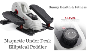 Magnetic Under Desk Elliptical Peddler